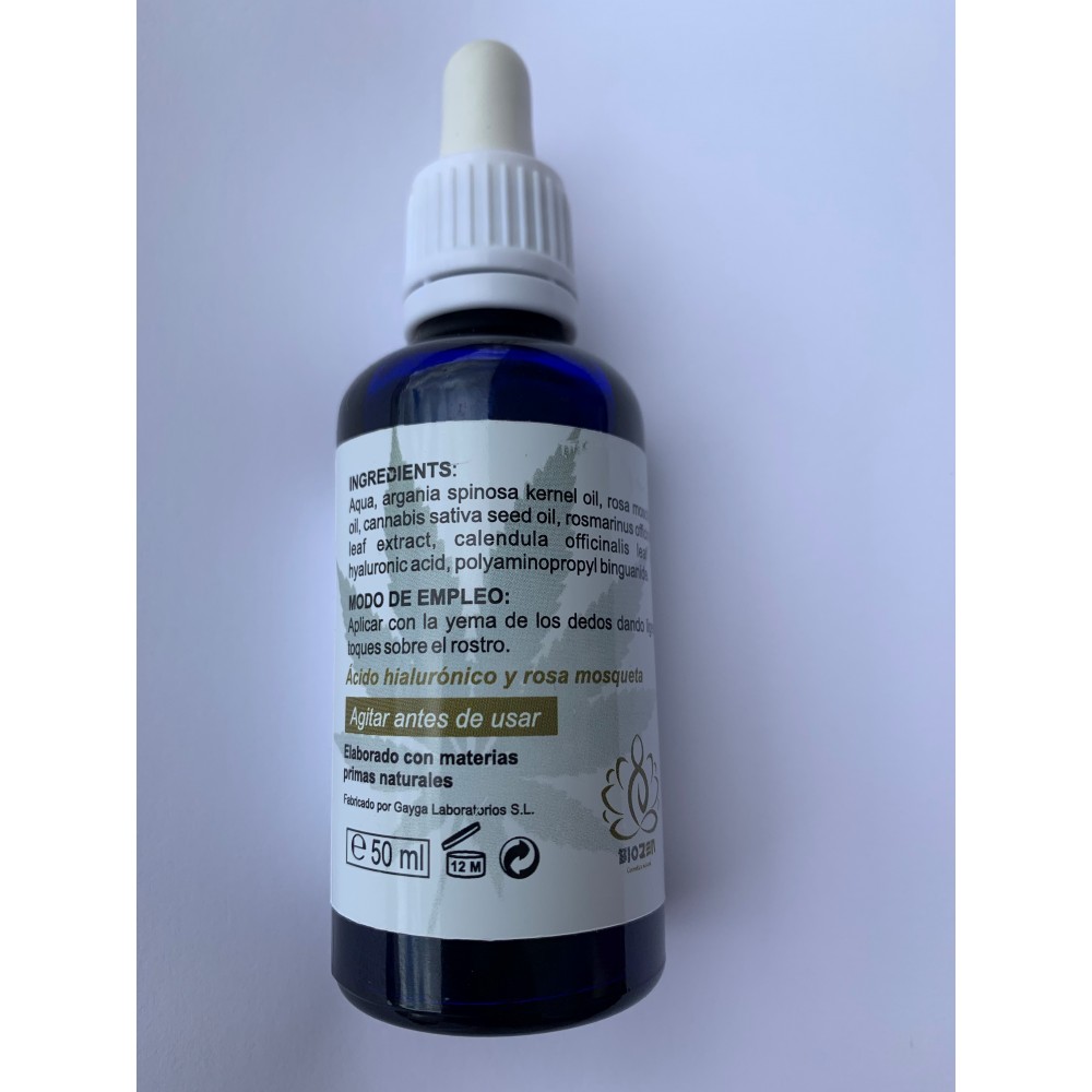 Sérum con aceite de cannabis BIO de Biozen Biozen serum CannaBiozen 2 Cosmética Natural salud.bio
