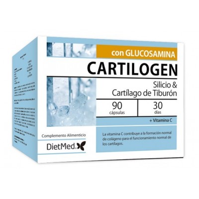 Cartilogen con Cartílago de Tiburón y Silicio 90 cápsulas DietMed Dietmed 10018040122 Inicio salud.bio