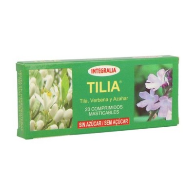 Tilia comprimidos Masticables de Integralia INTEGRALIA INT-54025 insomnio y descanso salud.bio
