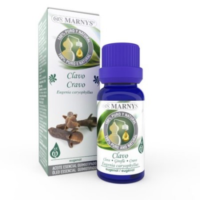 Aceite Esencial de Clavo 15 ml de Marnys Marnys AA003 Aceites esenciales uso interno salud.bio