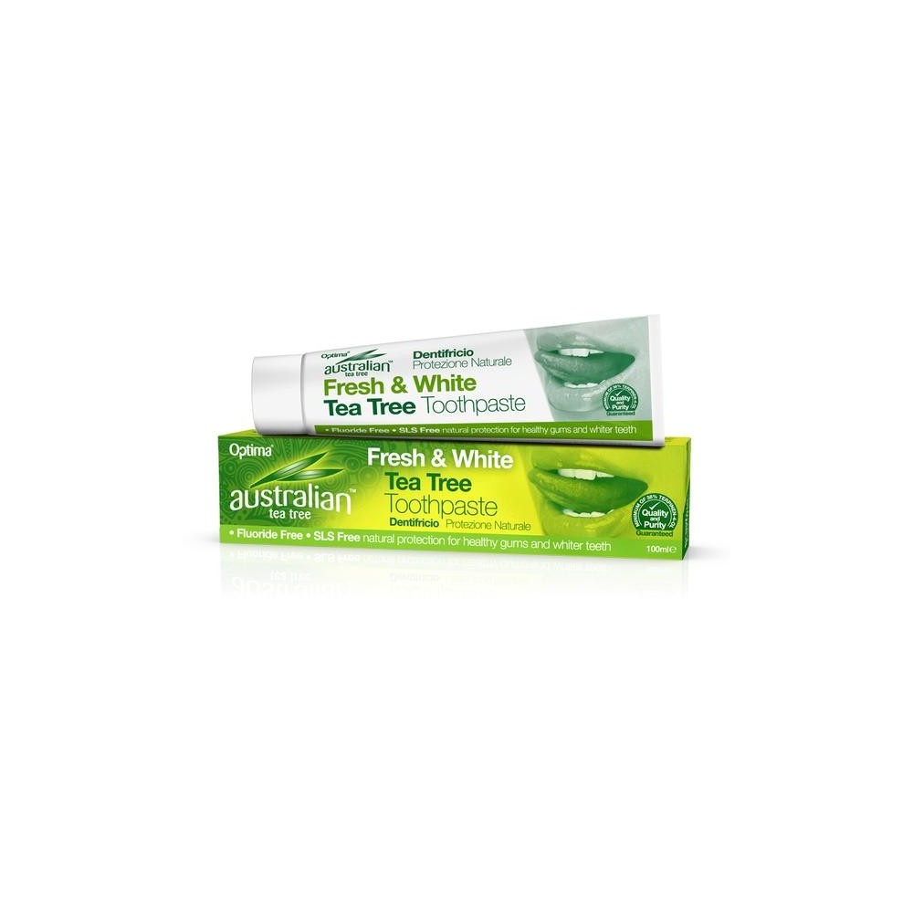 Australian Dentrifico Arbol del Te Optima Health & Nutrition evi 31204 Dentrificos , Pasta de Dientes salud.bio
