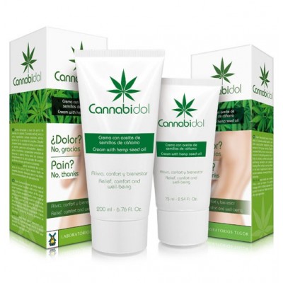 Cannabidol (CBD) en Crema de Laboratorios Tegor Tegor  Suplementos Naturales acción Analgesica, Antiinflamatoria, malestar, d...