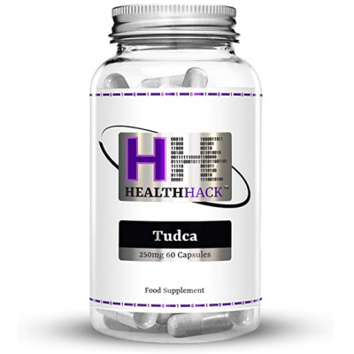 Tudca 250mg, acido tauroursodesossicolico, de Healt Hack  5060723190711 Higado y sistema hepatobiliar salud.bio