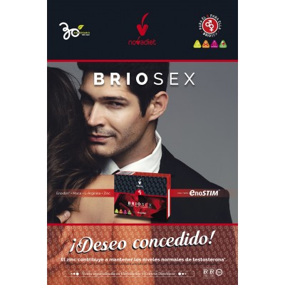 Briosex de Novadiet Novadiet 10055 Libido hombre y mujer salud.bio