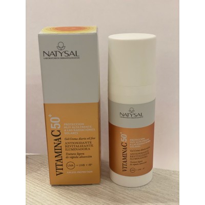 Crema de Vitamina C con dosificador de Natysal Natysal 13607 Cosmética Natural salud.bio
