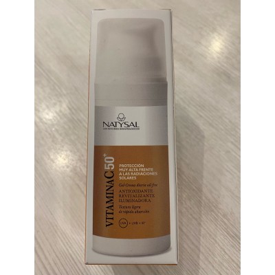 Crema de Vitamina C con dosificador de Natysal Natysal 13607 Cosmética Natural salud.bio