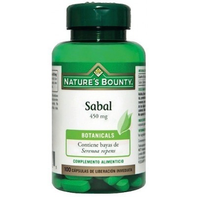 Sabal 450 mg. (100 Cápsulas) de Nature's Bounty Nature'S Bounty 03548 Inicio salud.bio