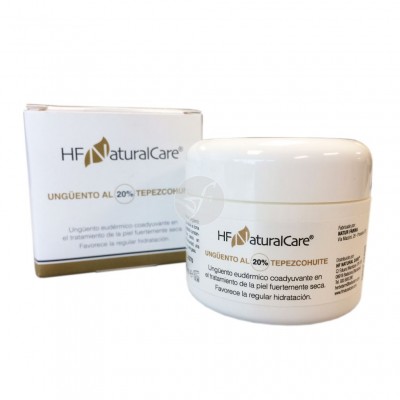 Ungüento al 20% Tepezcohuite 50ml de HF NaturalCare Herbofarm HN N200 Sistema respiratório salud.bio