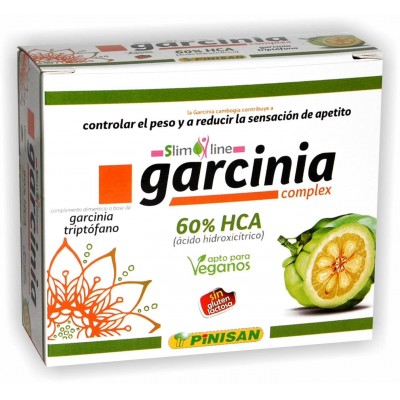 Garcinia Complex (perfect line) ayuda control apetito 60 Cápsulas (30 dias) de Pinisan Pinisan MYC-00128 Quemagrasas y simila...