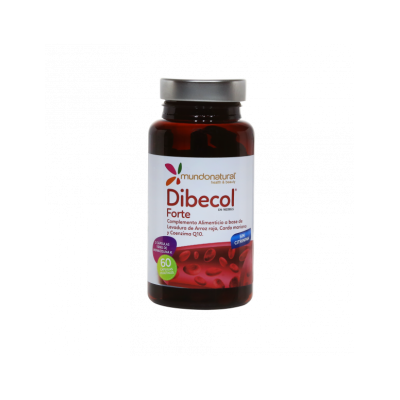 Dibecol Forte 60 caps de Mundo Natural Mundo Natural 8437011627025 Ayudas niveles Colesterol y Trigliceridos salud.bio
