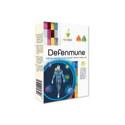 Defenmune (con lactoferrina, hongos, quercetina, zinc, Vitamina C ) de Novadiet Novadiet 52123 Sistema inmunitario salud.bio
