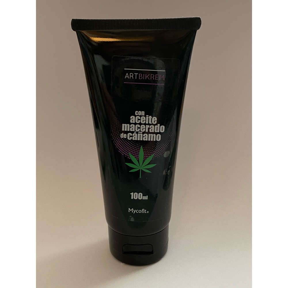 Artbikrem Cañamo (Cannabis Sativa L. CBD) 100ml. Emulsión de masaje Mycofit Mycofit S.L. 9843-MYC Articulaciones, Huesos, Ten...