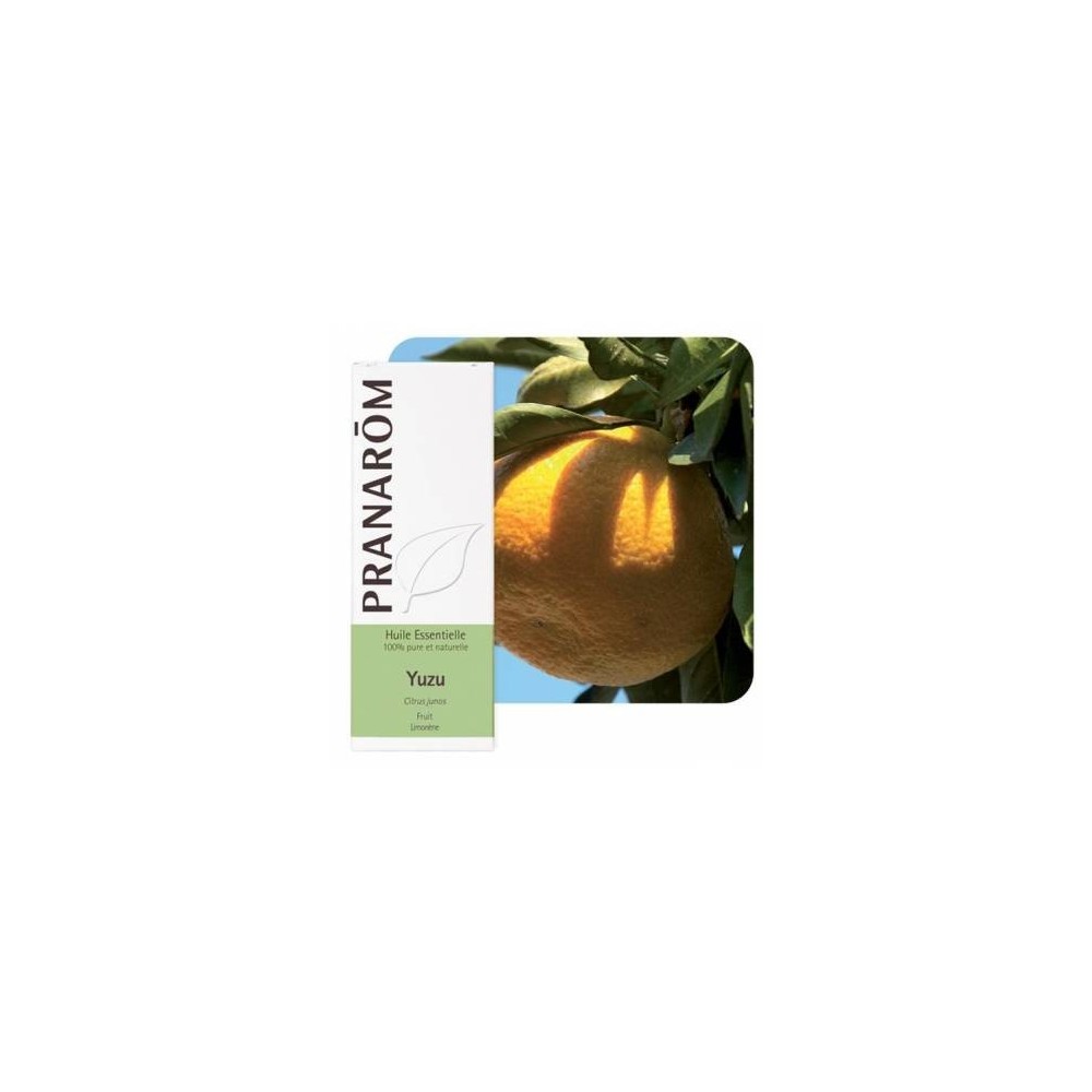Yuzu Aceite Esencial Natural Quimiotipado de Pranarôm Pranarom 2212215 Acéites esenciales salud.bio