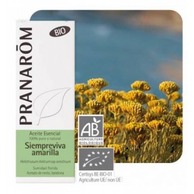 Siempreviva Amarilla Aceite Esencial Natural Quimiotipado de Pranarôm Pranarom 227313 Acéites esenciales salud.bio