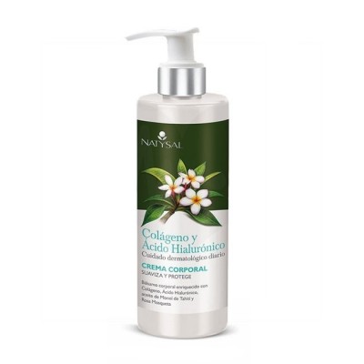 Crema locion corporal Colágeno y ácido hialurónico 300 ml de Natysal Natysal 13519 Cosmética Natural salud.bio