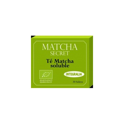 Té Matcha ECO Soluble 20 monodosis de Integralia INTEGRALIA 480 Infusiones salud.bio