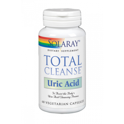 Total Cleanse™ Uric Acid 60 VegCaps de Solaray SOLARAY 35007 Higado y sistema hepatobiliar salud.bio