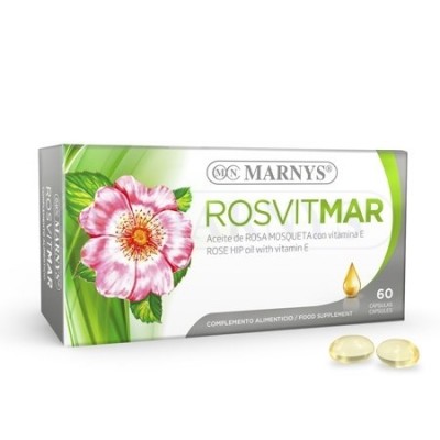 Rosvitmar Aceite de Rosa Mosqueta 60 Perlas de Marnys Marnys MN428 Antioxidantes salud.bio