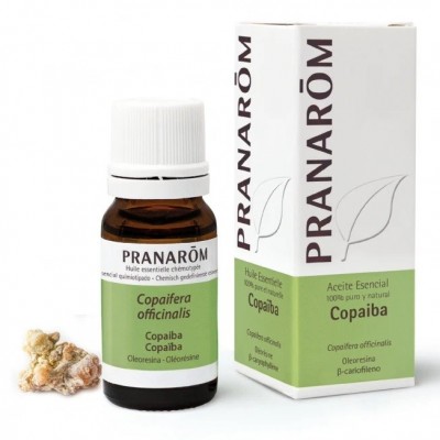Copaiba Aceite Esencial Natural Quimiotipado de Pranarôm Pranarom 22194 Acéites esenciales salud.bio