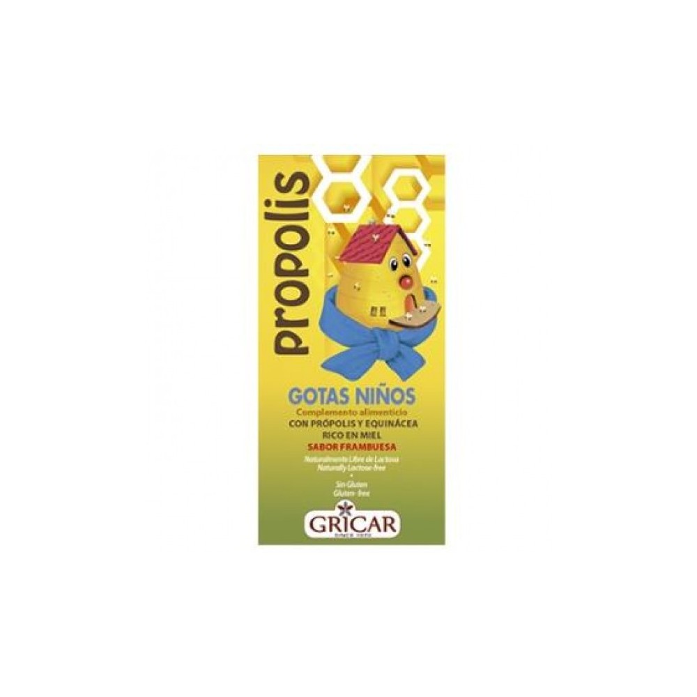 PRÓPOLIS Gotas NIÑOS (50 ML) de Herbofarm Herbofarm GRI39697 Sistema inmunitario salud.bio