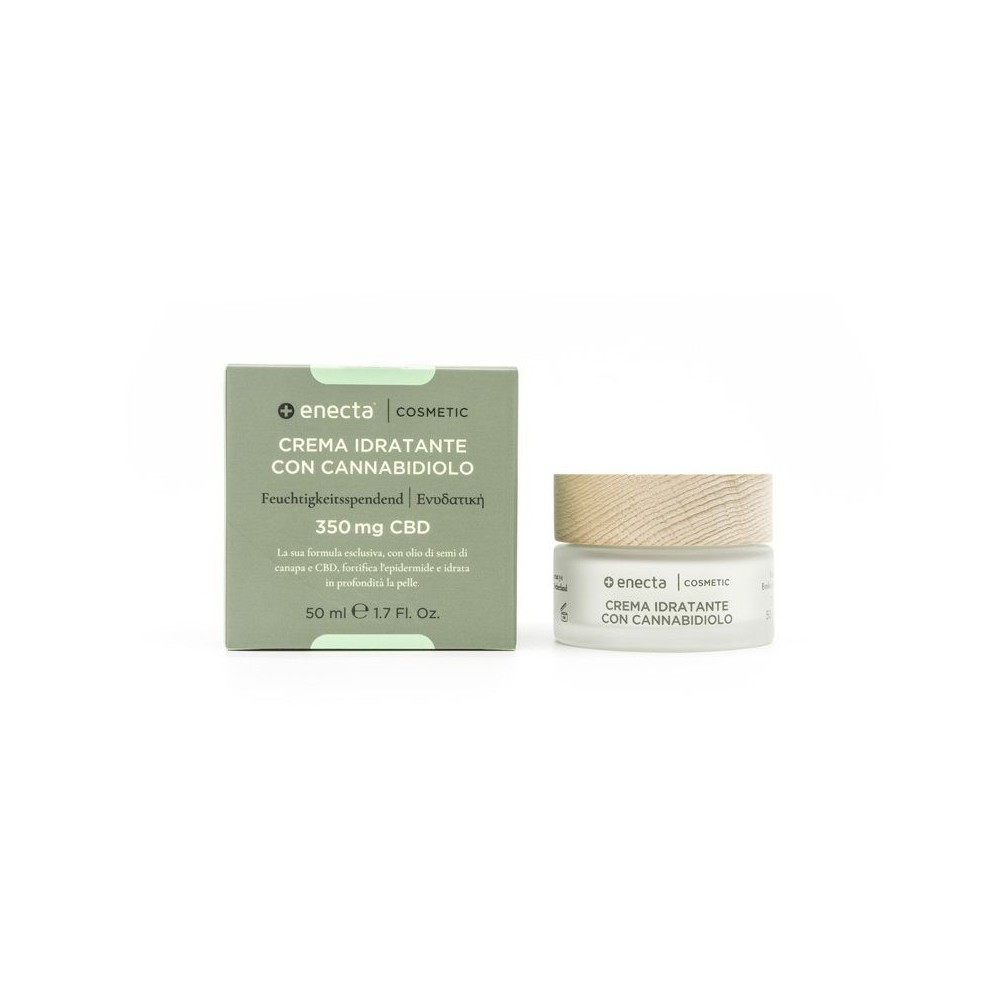 CREMA FACIAL Hidratante con CBD (350 mg) de enecta enecta 1003 Cosmética Natural salud.bio