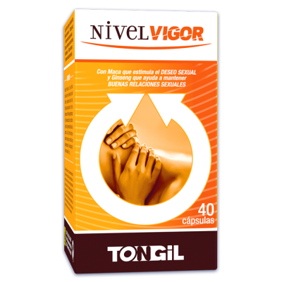 NivelVIGOR (sex) 40 Cápsulas de Tongil Tongil H30 Libido hombre y mujer salud.bio