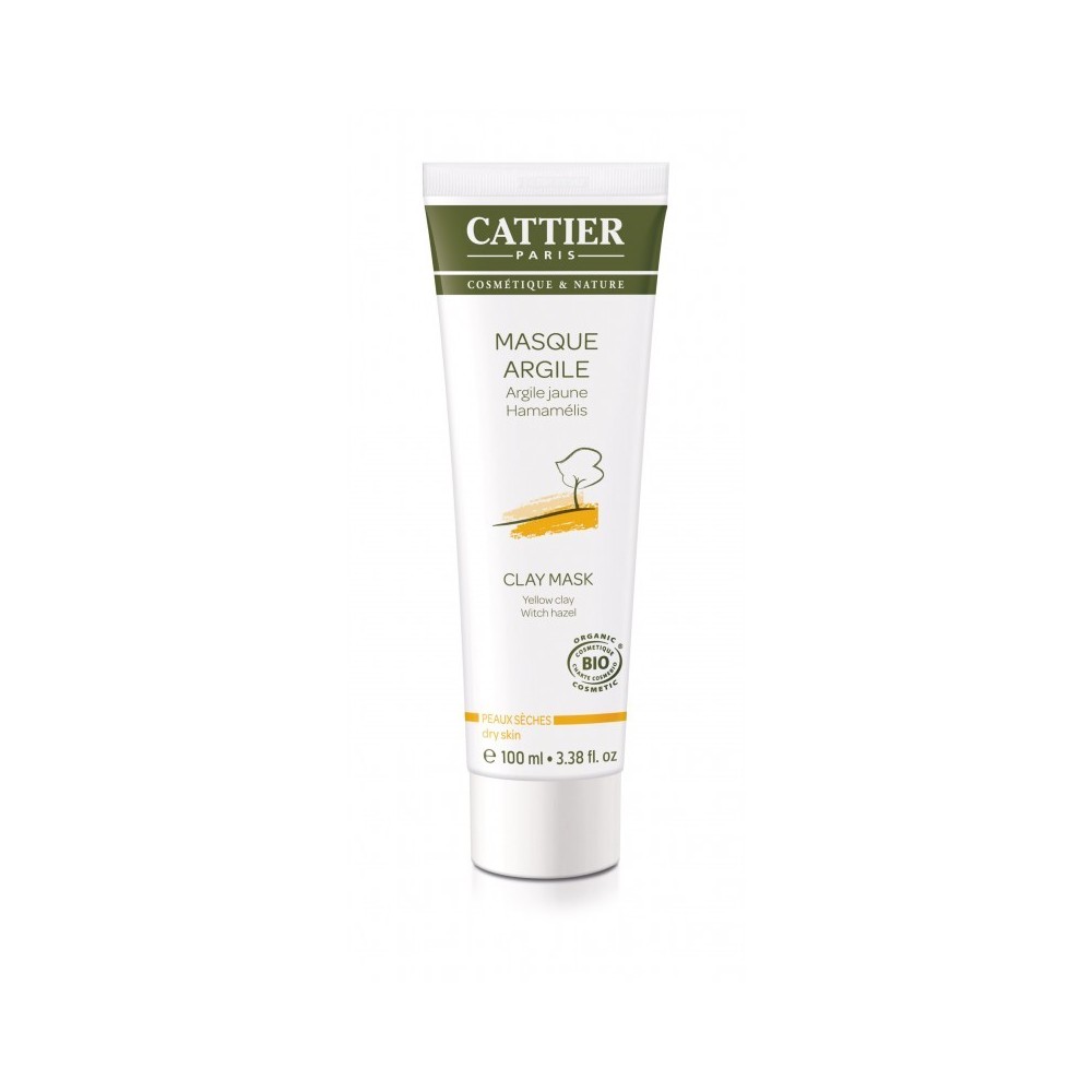 CATTIER Mascarilla Arcilla Amarilla (p.seca) 100ml Cattier CAT059 Cosmética Natural salud.bio