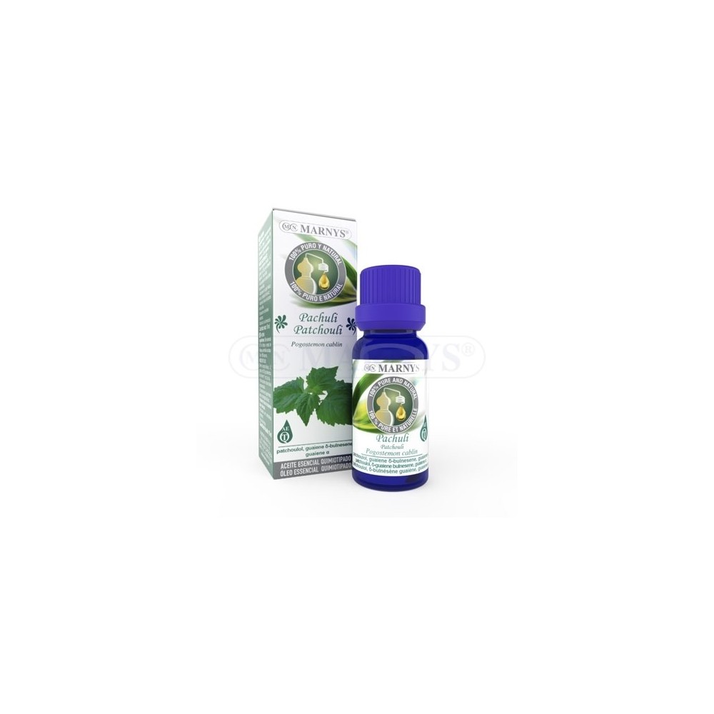 Patchouli Aceite Esencial Quimiotipado de MARNYS Marnys AA009 Aceites esenciales uso interno salud.bio