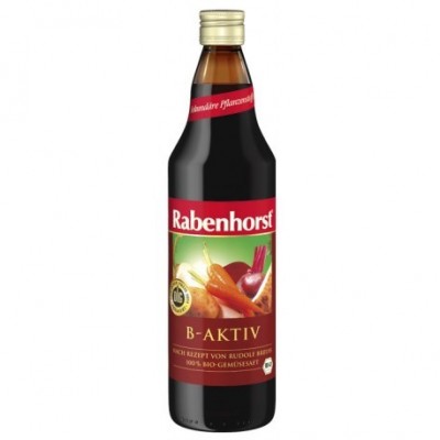 B-AKTIV Zumo de Verduras 750ml RABENHORST Rabenhorst R0417 Zumos salud.bio