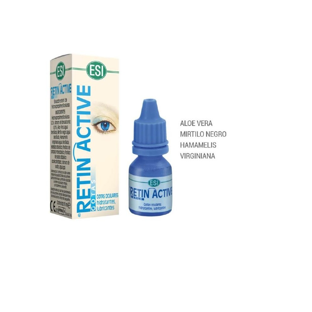 Retin Active Gotas 10ml de ESI ESI LABORATORIOS 31010201 Ojos, visión salud.bio