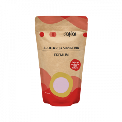 Arcilla Roja Superfina Premium de Sakai Sakai laboratorios 8423245230209 Cosmética Natural salud.bio