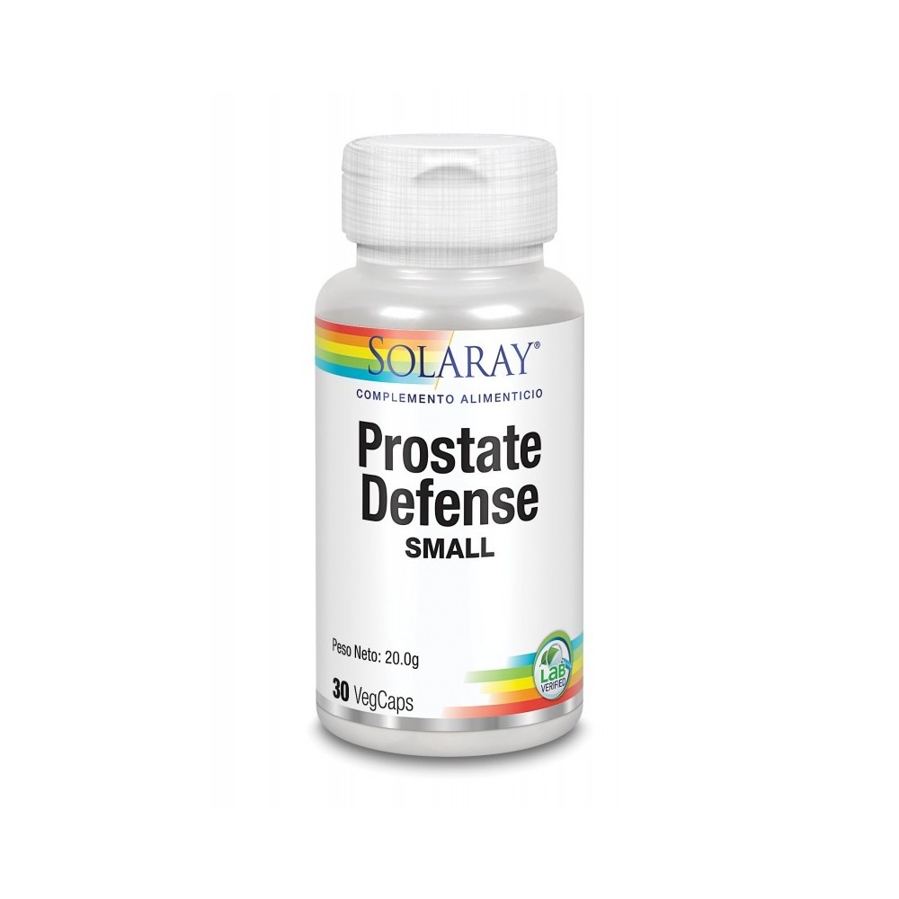Small Prostate Defense™ 30 Vegcaps. de Solaray SOLARAY 79287 Bienestar urinario. Ayuda en el bienestar urinario. salud.bio