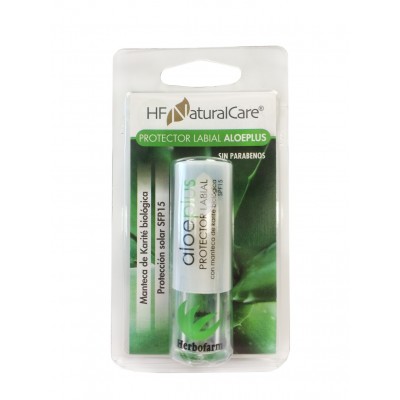 Protector labial Aloeplus SFP15 de HFNatureCare Herbofarm HBF39706 Cosmética Natural salud.bio