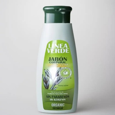 Jabón Corporal Con Avena 400ml LÍNEA VERDE de D´Shila D´Shila 5403010400 Cosmética Natural salud.bio