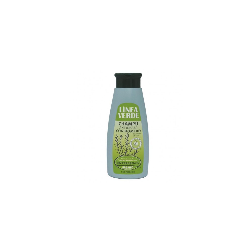 Champú Antigrasa con Romero 400ml LÍNEA VERDE de D´Shila D´Shila 5401010400 Cosmética Natural salud.bio