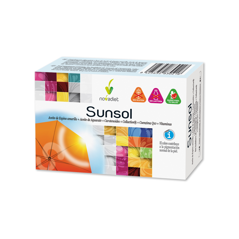Sunsol de Novadiet Novadiet  Antioxidantes salud.bio