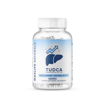 Tudca 500mg, acido tauroursodesossicolico, de MaxLife Natural MaxLife Natural 729105910877 Higado y sistema hepatobiliar salu...