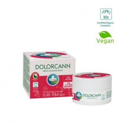 Dolorcann BIO Bálsamo Orgánico de Cáñamo para Alivio y Masaje de Annabis Annabis productos Naturales   Articulaciones, Huesos...