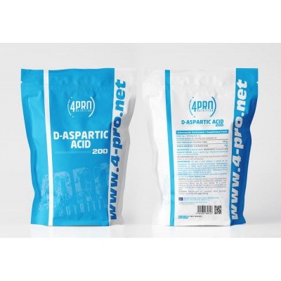 Ácido D-Aspártico 200g de 4-PRO 4-PRO 4PR4210 Gainers: Los Mejores Suplementos Para Ganar Masa Muscular salud.bio