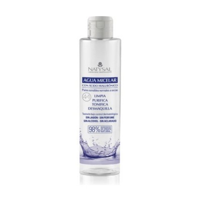 Agua micelar con Ácido Hilaurónico 250ml de Natysal Natysal NAT-13542 Cosmética Natural salud.bio