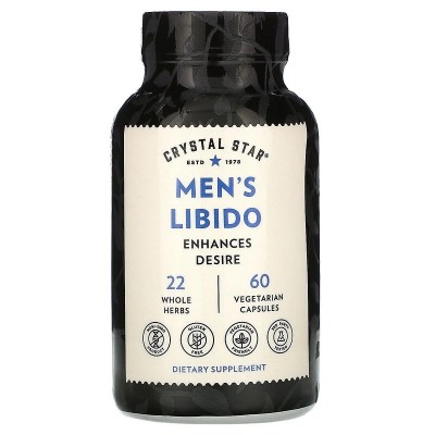 Libido masculina, 60 cápsulas vegetales de Crystal Star Crystal Star CSR-03160 Libido hombre y mujer salud.bio
