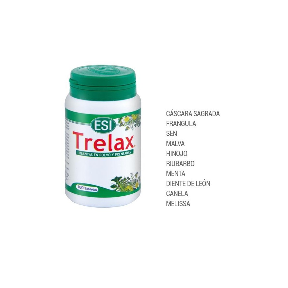 Trelax 100 Comprimidos de ESI ESI LABORATORIOS ESI-17010501 Laxantes salud.bio