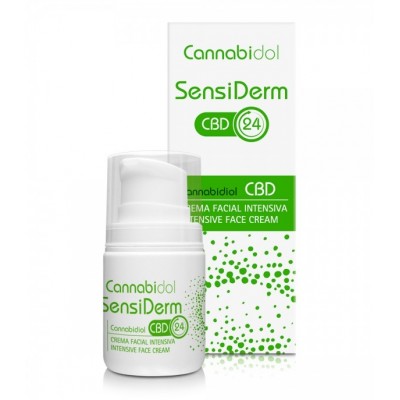 Cannabidol SensiDerm CBD 24h de Laboratorios Tegor Tegor T30081 Cosmética Natural salud.bio