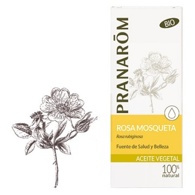 ACÉITE DE ROSA MOSQUETA 50ML BIO DE PRANARÓM Pranarom  Uso tópico salud.bio