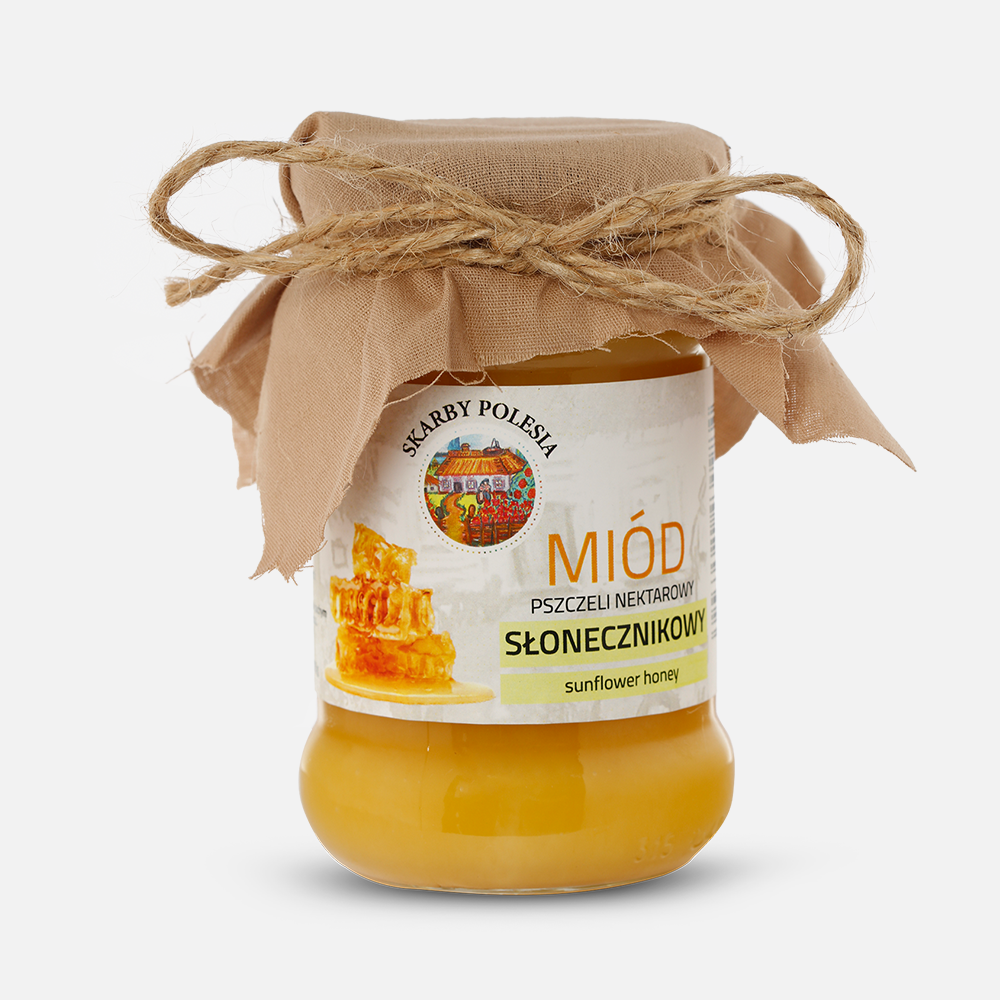 MIEL pura de Girasol (sunflower honey) 400g de la Polinesia India Cosmetec and food 5903991430984 Miel, Polen, Jalea Real, Pr...