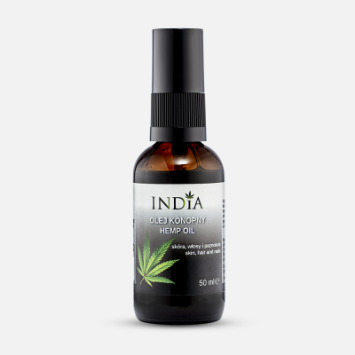 Aceite de cáñamo para cuerpo, cabello y uñas de India Lab India Cosmetec and food 5903991430021 Cosmética Natural salud.bio