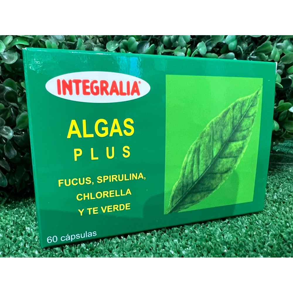 Algas Plus 60 cápsulas de integralia INTEGRALIA INT-290 Complementos Alimenticios (Suplementos nutricionales) salud.bio