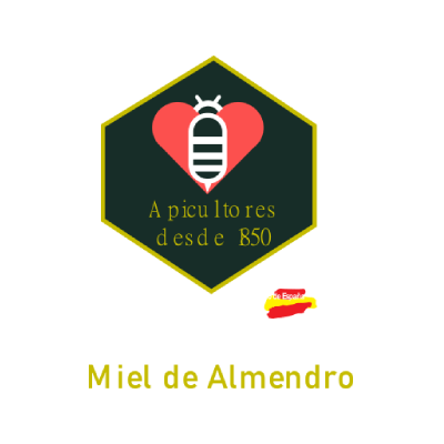 MIEL de Almendro 500g de la Magia del Colmenar Miel Agustín 8437019239312 Miel, Polen, Jalea Real, Propolis salud.bio