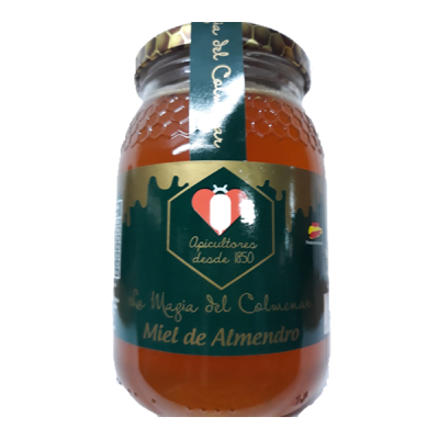 MIEL de Almendro 500g de la Magia del Colmenar Miel Agustín 8437019239312 Miel, Polen, Jalea Real, Propolis salud.bio