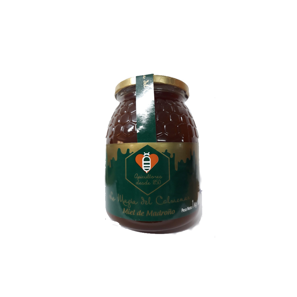 MIEL de Madroño 500g de la Magia del Colmenar Miel Agustín 8437019239374 Miel, Polen, Jalea Real, Propolis salud.bio